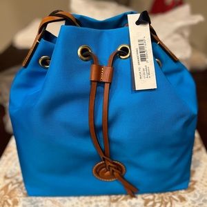 Dooney and Bourke Nylon Drawstring Purse NWT
